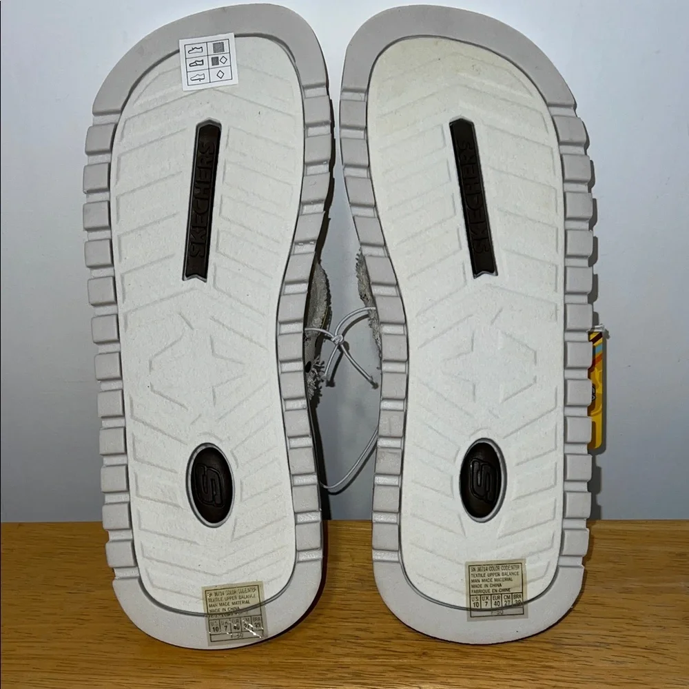 NWT Skechers Snooky White and Black Polka Dot Sandals - Picture 4 of 5